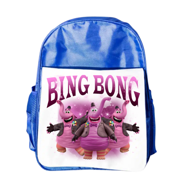 Bing Bong Themed Junior and Senior Size Backpacks