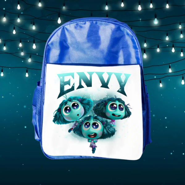 Envy Themed Junior and Senior Size Backpacks