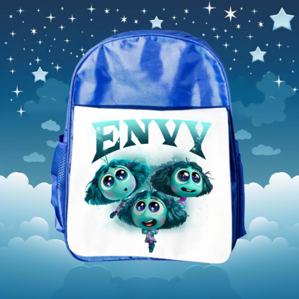 Envy Themed Junior and Senior Size Backpacks