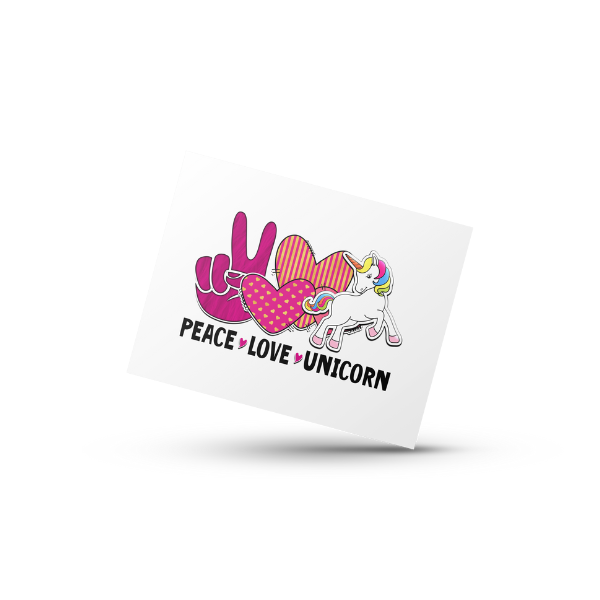 Peace Love Unicorn Gift Set