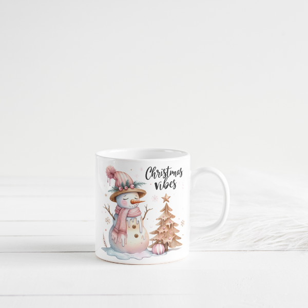 Christmas Vibes Coffee Cup