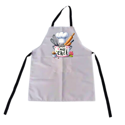 Little Miss Chef Short and Long Apron