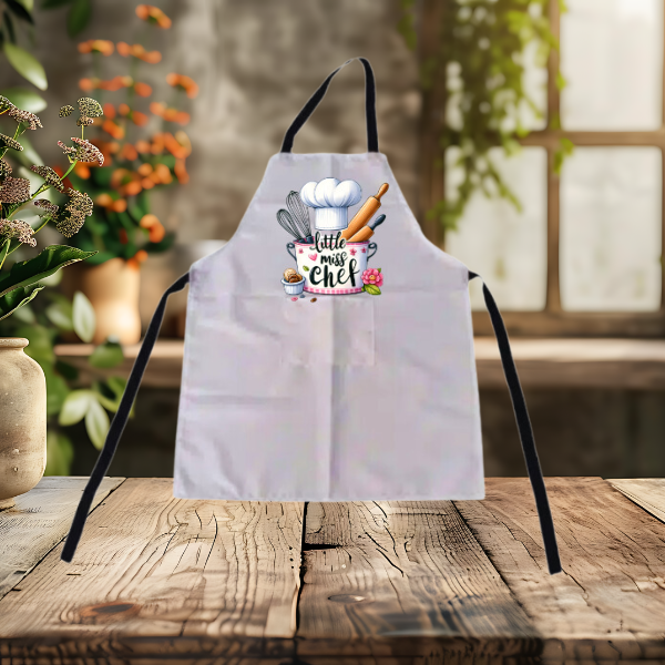 Little Miss Chef Short and Long Apron