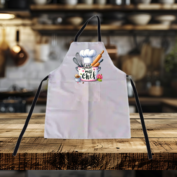 Little Miss Chef Short and Long Apron