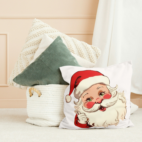 Christmas Father Throw Pillow