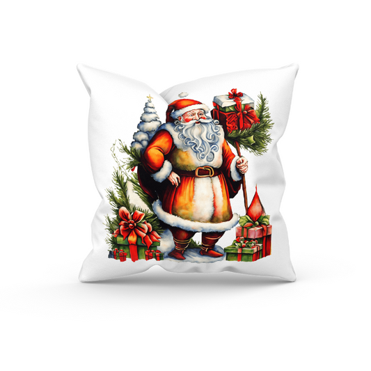 Christmas Father Throw Pillow