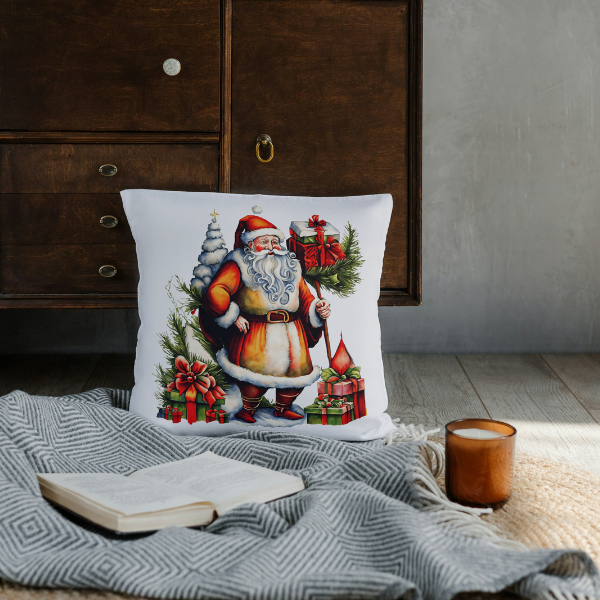 Christmas Father Throw Pillow