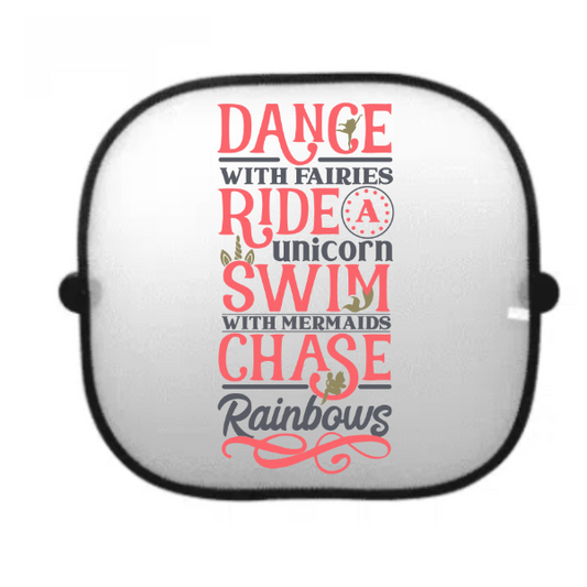 Dance Ride Swim Chase Rainbows Sunshade