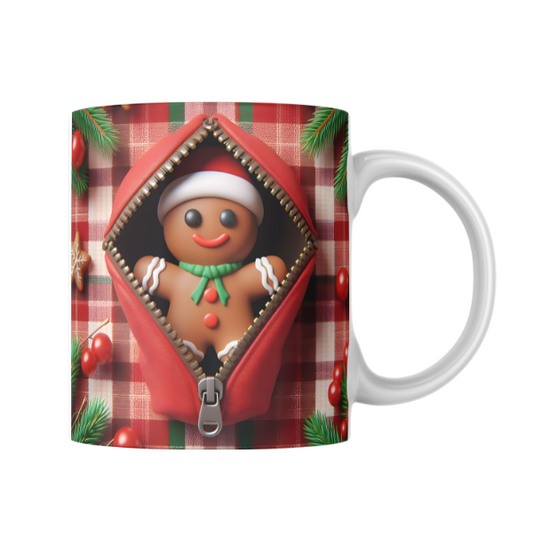 Ginger Bread Man Coffee Cup