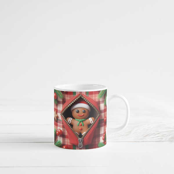 Ginger Bread Man Coffee Cup