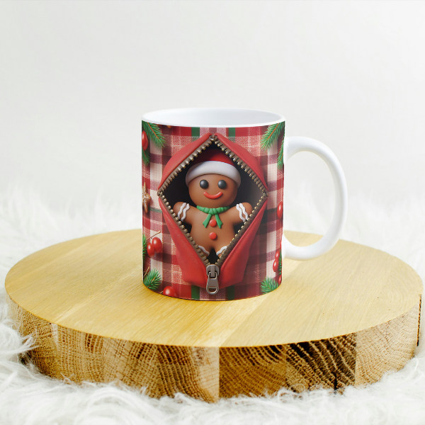 Ginger Bread Man Coffee Cup