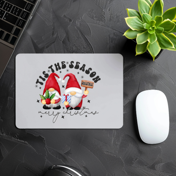 Gnomes This Is The Season Merry Christmas Mouse Pad