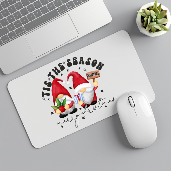 Gnomes This Is The Season Merry Christmas Mouse Pad