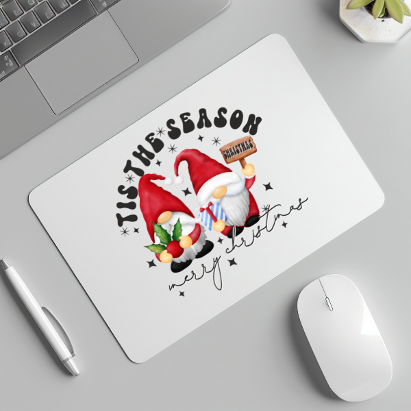 Gnomes This Is The Season Merry Christmas Mouse Pad