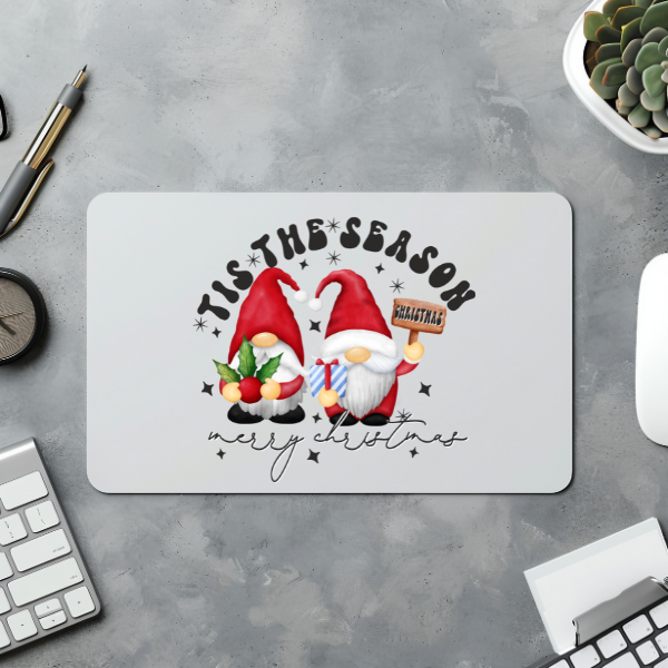 Gnomes This Is The Season Merry Christmas Mouse Pad