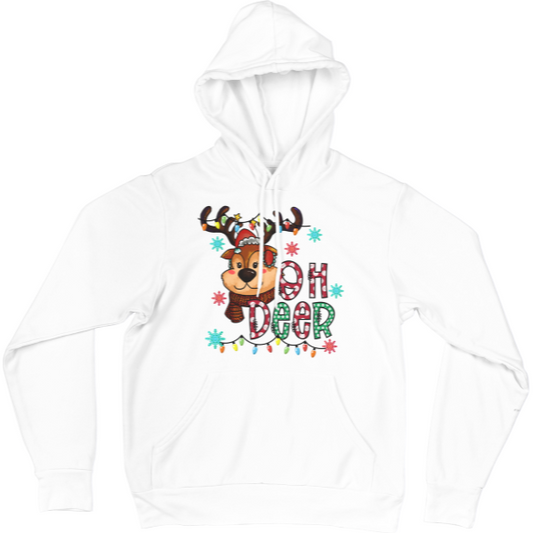 Oh Deer Christmas Hoodie