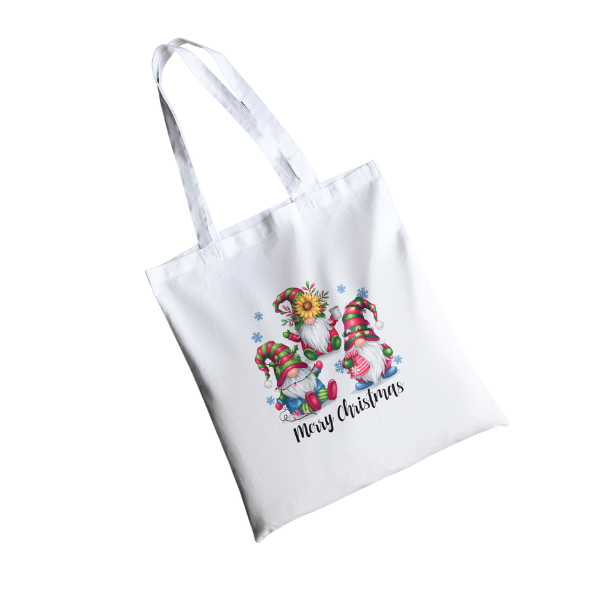 Gnomes Merry Christmas Shopping Bag