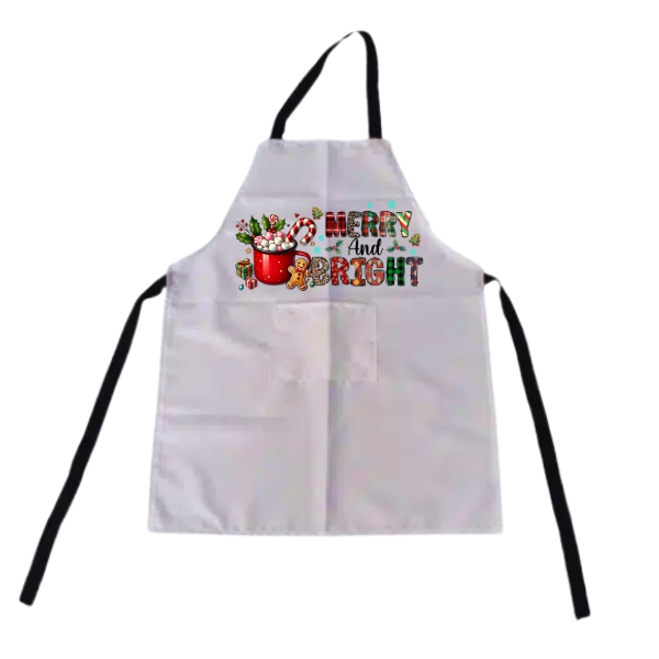 Merry And Bright Short and Long Apron