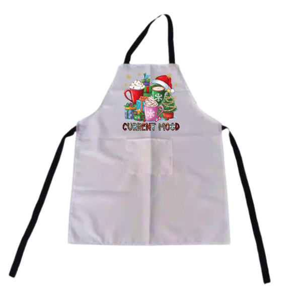 Christmas Current Mood Short and Long Apron