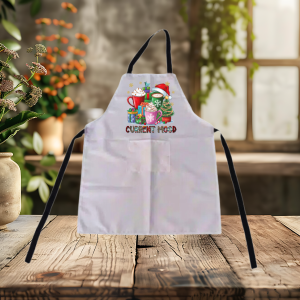 Christmas Current Mood Short and Long Apron