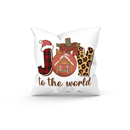 Joy To The World Throw Pillow