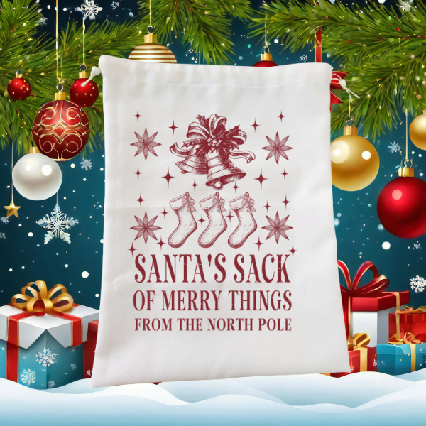 Santa Bag - Santa's Sack Of Merry Things From The North Pole