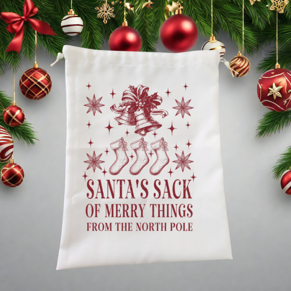 Santa Bag - Santa's Sack Of Merry Things From The North Pole