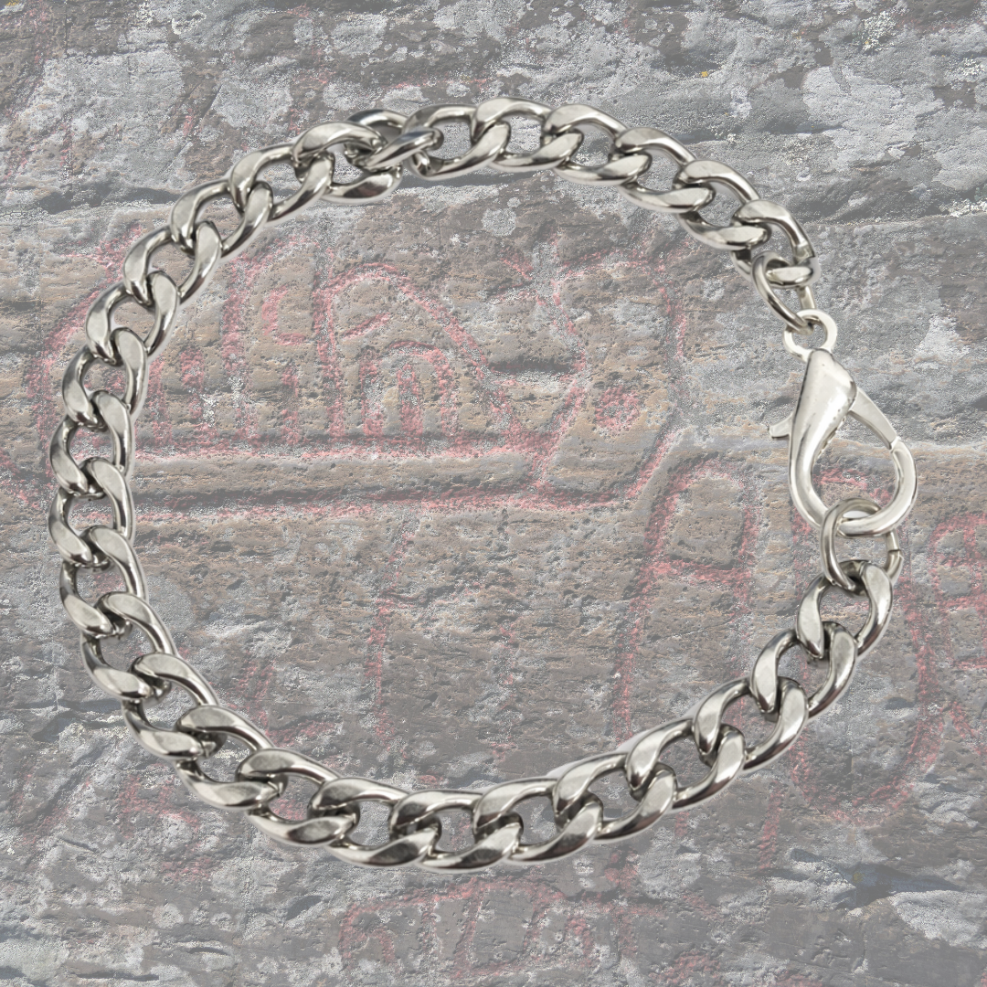 Urban Edge Stainless Steel Cuban Link Bracelet