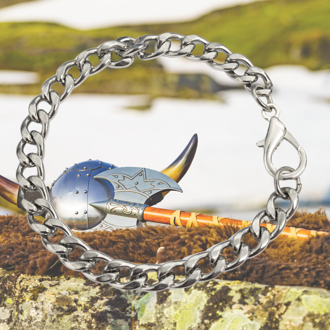 Urban Edge Stainless Steel Cuban Link Bracelet