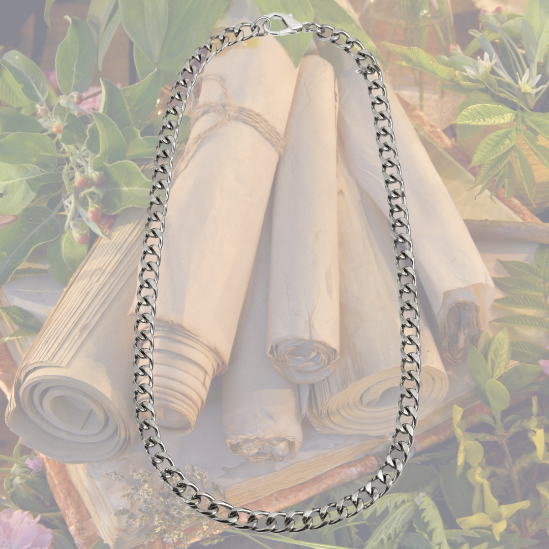 Urban Steel Stainless Steel Cuban Link Necklace