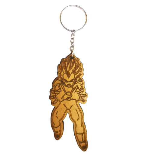 Vegeta Dragon Ball Z Themed Keyring