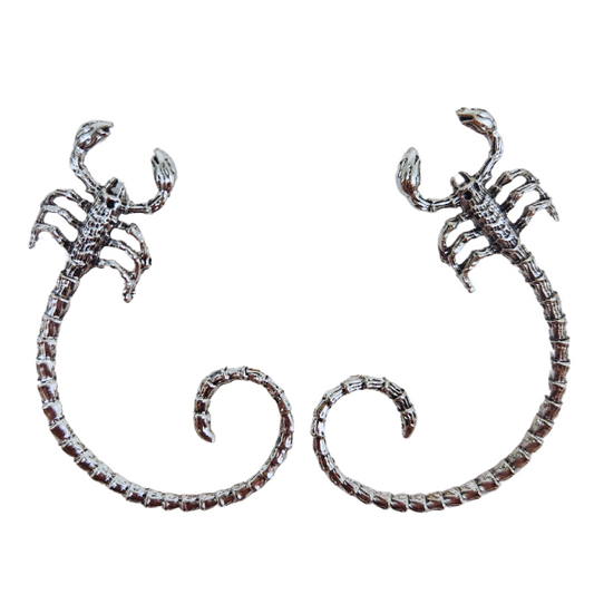 Venomous Elegance: Scorpion Ear Cuffs 🦂✨