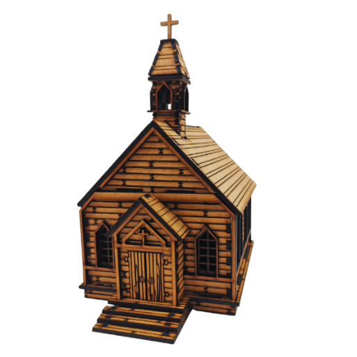 Wild West Church DIY Build It Yourself Kit