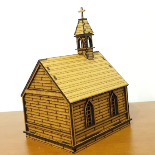 Wild West Church DIY Build It Yourself Kit