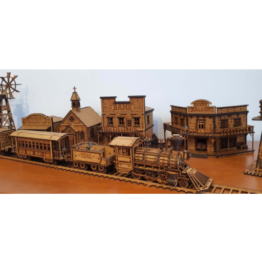 Wild West Hotel DIY Build It Yourself Kit