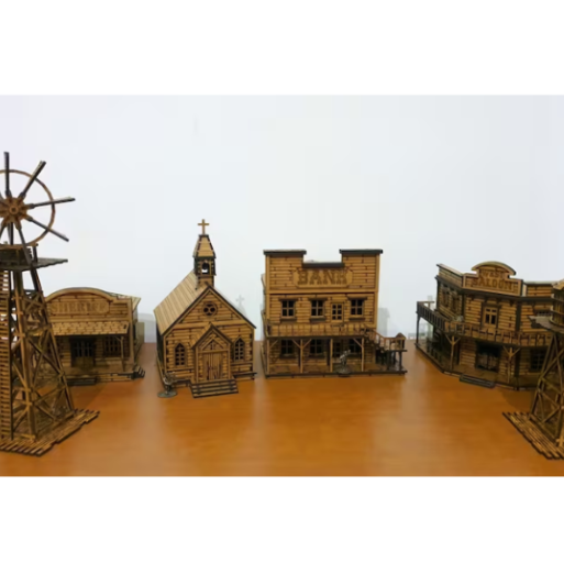 Wild West Hotel DIY Build It Yourself Kit