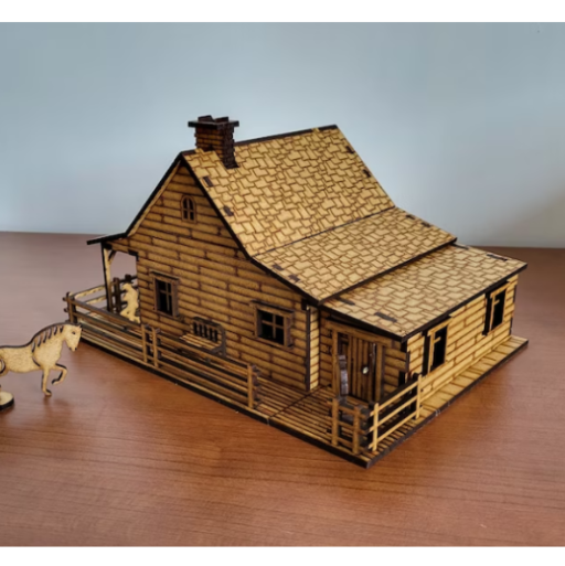 Wild West House DIY Build It Yourself Kit