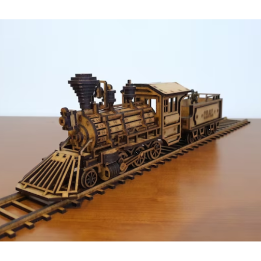 Wild West Locomotive with Coal Wagon