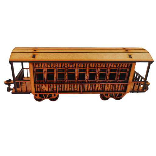 Wild West Passanger Wagon DIY Build It Yourself Kit