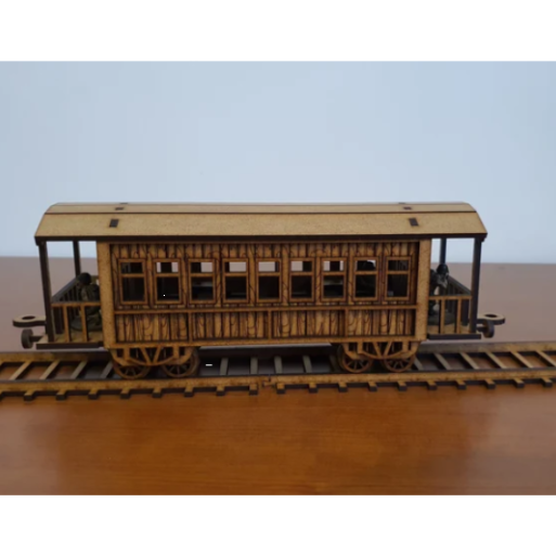 Wild West Passanger Wagon DIY Build It Yourself Kit