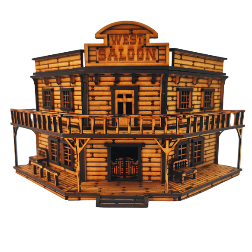 Wild West Saloon DIY Build It Yourself Kit