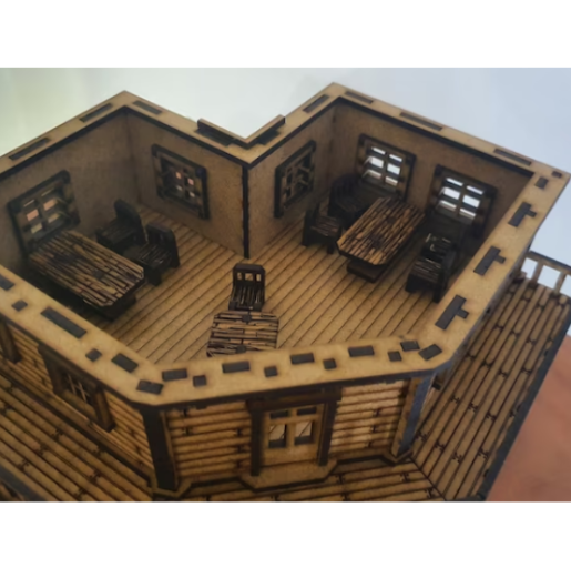 Wild West Saloon DIY Build It Yourself Kit