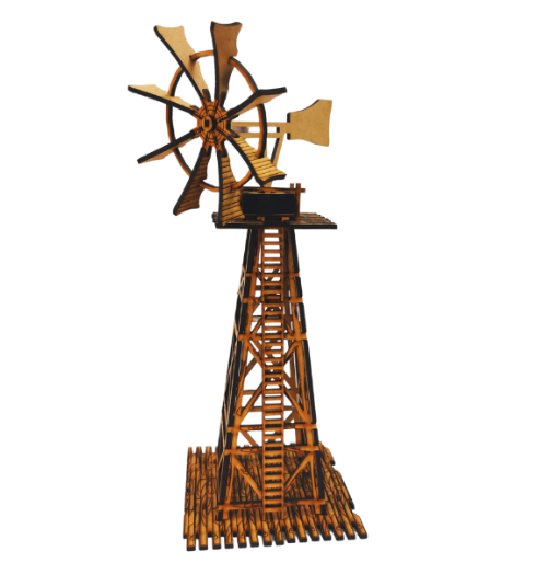 Wild West Windmill DIY Build It Yourself Kit – Raziel Designs