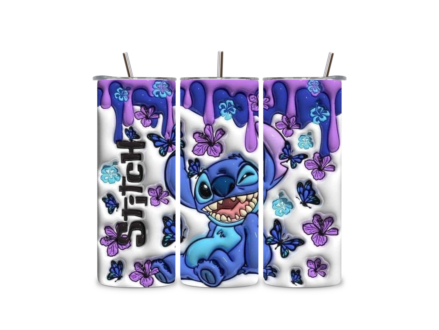 Winking Stitch 3D Tumbler