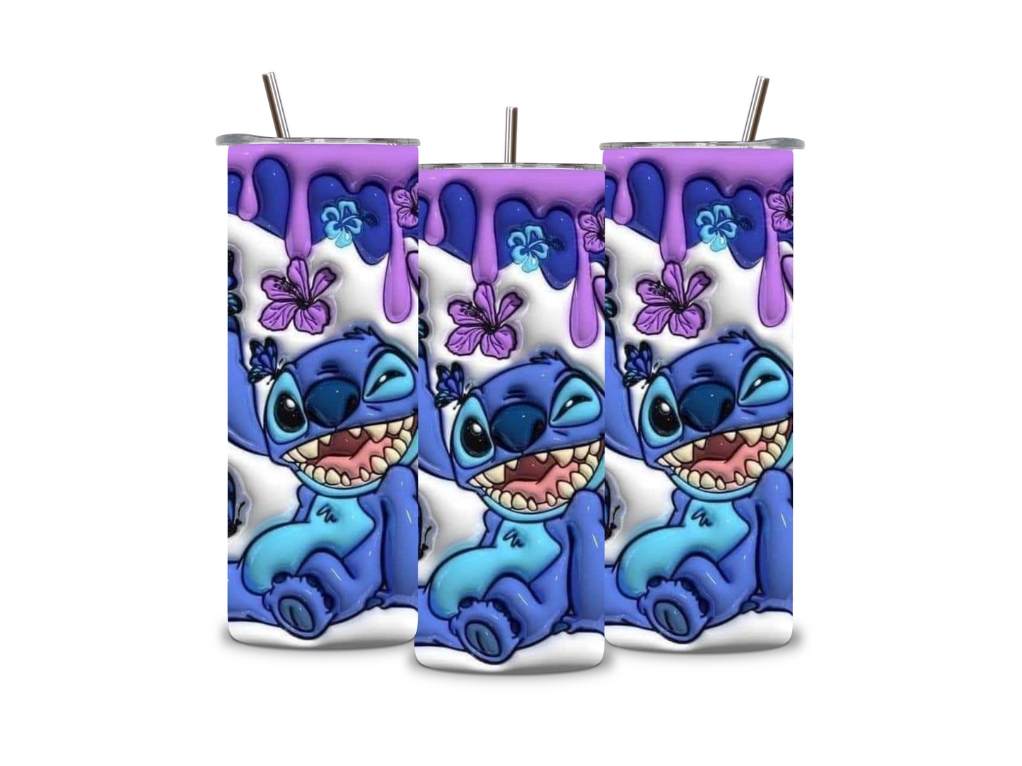 Winking Stitch 3D Tumbler