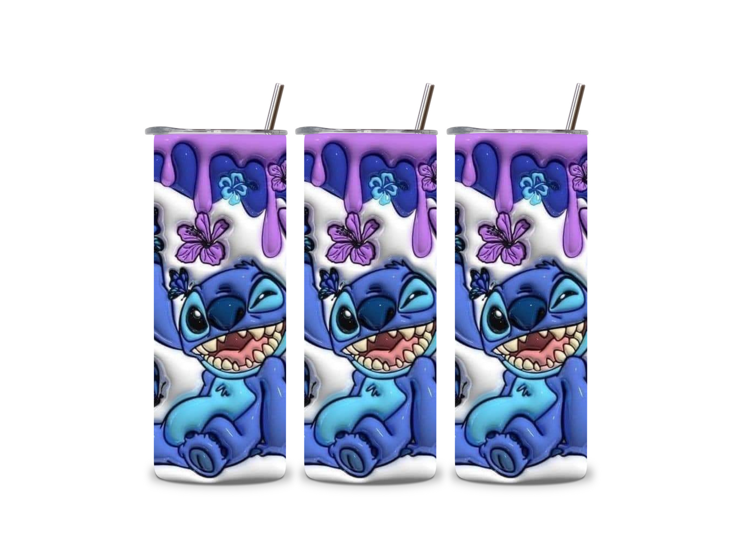 Winking Stitch 3D Tumbler