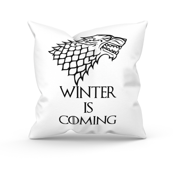 Game OF Thrones Winter Is Coming Throw Pillow