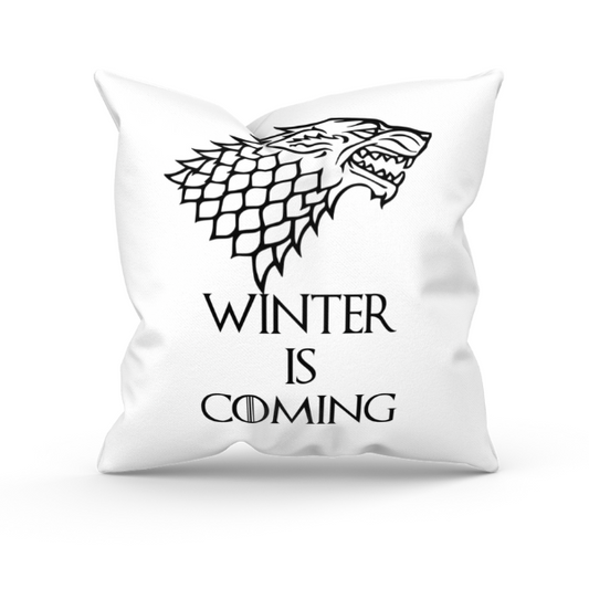 Game OF Thrones Winter Is Coming Throw Pillow