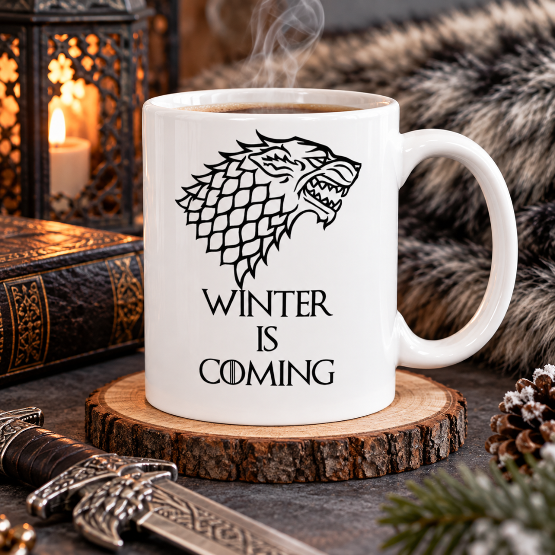 Game of Thrones Winter Is Coming Coffee Cup