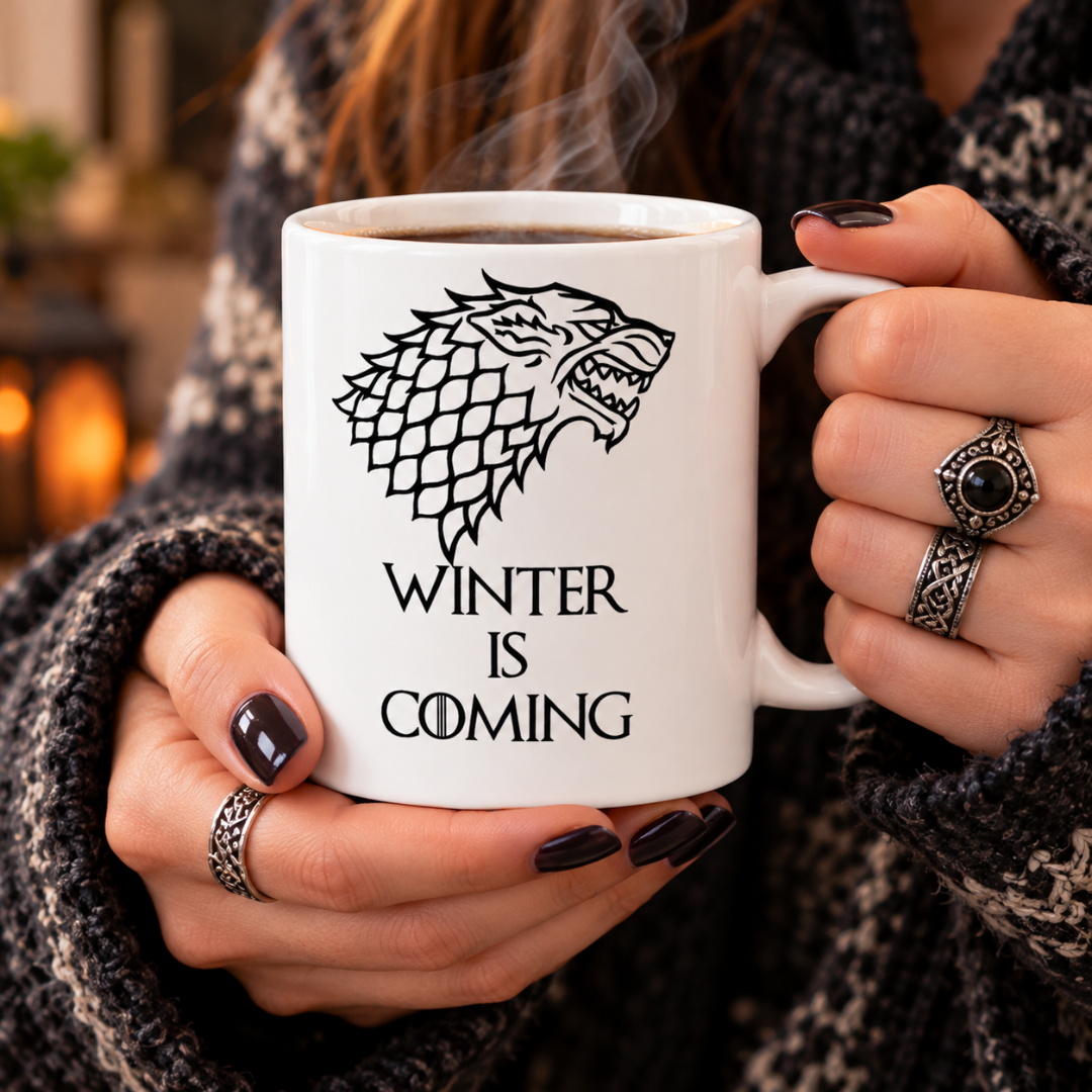 Game of Thrones Winter Is Coming Coffee Cup